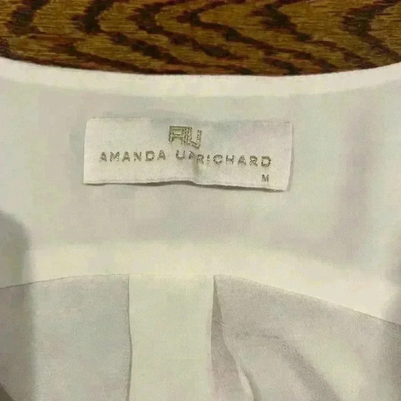 Amanda Uprichard Bell Sleeve Size Medium Off-White - Picture 4 of 6